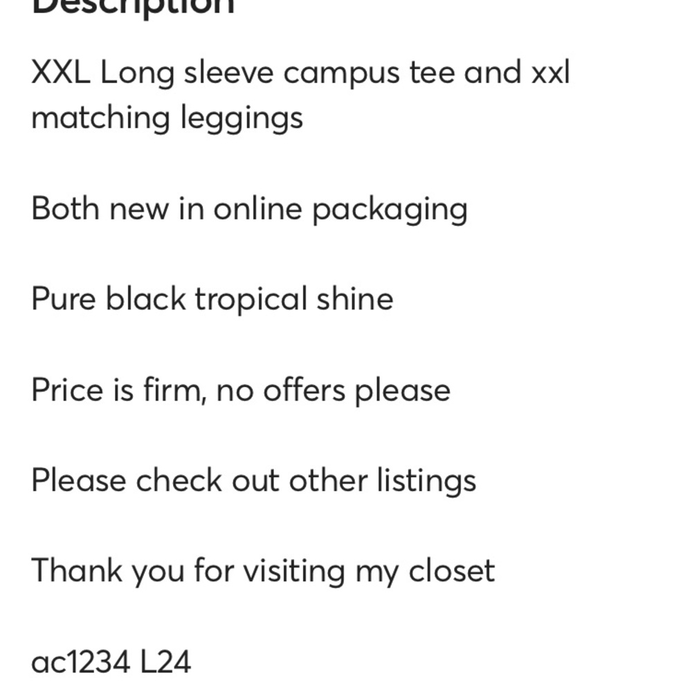 NWT VS PINK XXL SET - Picture 13 of 13